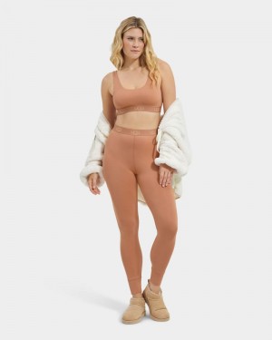 Brown Ugg Paloma Women's Leggings | South Africa-1869327