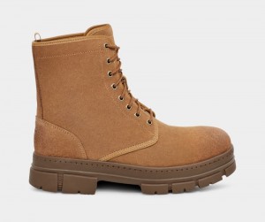 Brown Ugg Skyview Service Men's Boots | South Africa-7081954