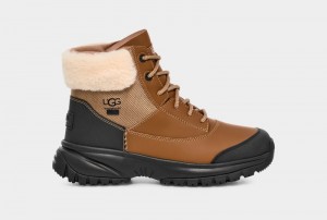 Brown Ugg Yose Fluff V2 Women's Winter Boots | South Africa-0734618