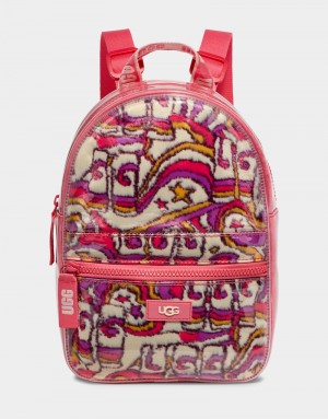 Coral Ugg Dannie Ii Mini Clear Women's Backpacks | South Africa-6849023