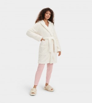 Cream Ugg Aarti Plush Women's Sleepwear | South Africa-4357128