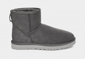 Dark Grey Ugg Classic Mini Men's Boots | South Africa-1542396