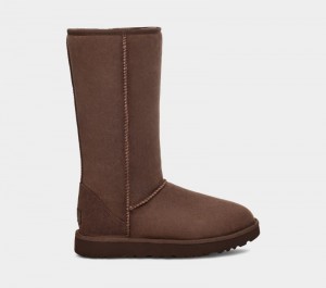 Deep Brown Ugg Classic Tall Ii Women's Boots | South Africa-9082317