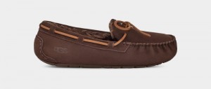 Deep Brown Ugg Dakota Women's Moccasins | South Africa-0231768