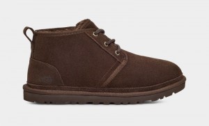 Deep Brown Ugg Neumel Men's Boots | South Africa-8372605