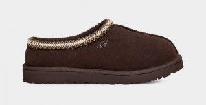 Deep Brown Ugg Tasman Men's Slippers | South Africa-6715893