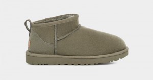 Green Ugg Classic Ultra Mini Women's Boots | South Africa-4752813