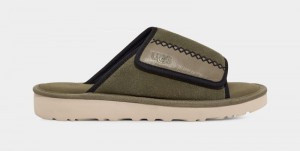 Green Ugg Goldencoast Men's Slides | South Africa-9638027