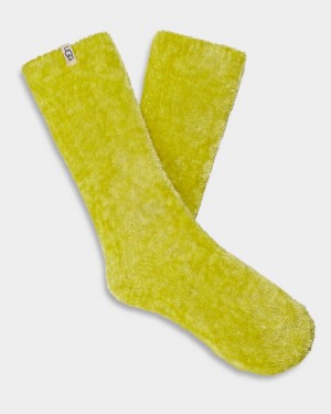 Green Ugg Leda Cozy Women's Socks | South Africa-9048167