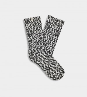 Grey Ugg Adah Cozy Chenille Sparkle Women's Socks | South Africa-8597130