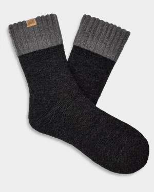 Grey Ugg Camdyn Cozy Men's Socks | South Africa-4795280