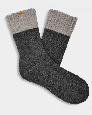 Grey Ugg Camdyn Cozy Men's Socks | South Africa-1394807