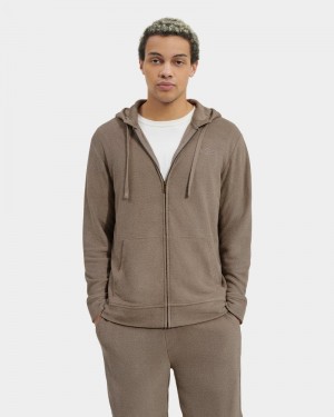 Grey Ugg Edmond Men's Sweatshirts | South Africa-9618703