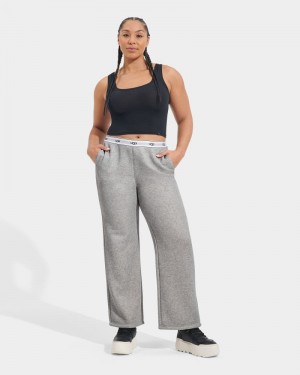 Grey Ugg Judie Wide Leg Women's Pants | South Africa-9740815