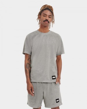 Grey Ugg Mathew Men's Tee | South Africa-8130625