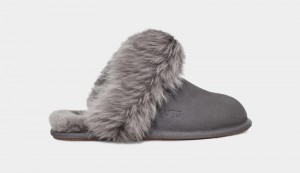 Grey Ugg Scuff Sis Women's Slippers | South Africa-1095428