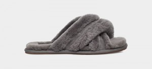 Grey Ugg Scuffita Women's Slippers | South Africa-4209513