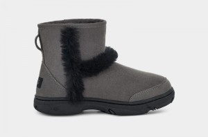 Grey Ugg Sunburst Mini Women's Winter Boots | South Africa-8725143