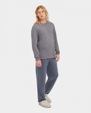 Grey Ugg Waylen Set Men's Sleepwear | South Africa-4803217