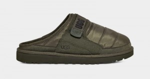 Khaki Ugg Dune Slip-On Lta Men's Slippers | South Africa-2831706