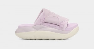 Lavender Ugg La Cloud Women's Slides | South Africa-6310589