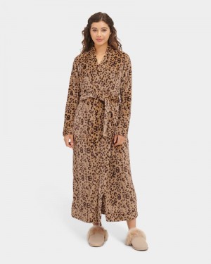 Leopard Ugg Marlow Women's Sleepwear | South Africa-2347618