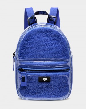 Navy Ugg Dannie Ii Mini Clear Women's Backpacks | South Africa-2874031