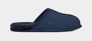 Navy Ugg Scuff Men's Slippers | South Africa-8273649