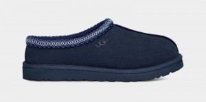 Navy Ugg Tasman Men's Slippers | South Africa-1372460