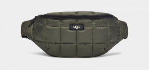 Olive Ugg Gibbs Puff Women's Belt Bags | South Africa-8046172