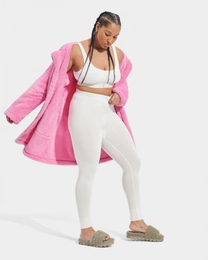 Pink Ugg Aarti Plush Women's Sleepwear | South Africa-7059213