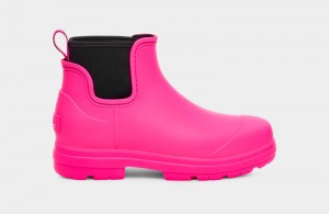 Pink Ugg Droplet Women's Chelsea Boots | South Africa-1045796