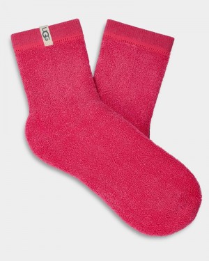 Pink Ugg Droplet Women's Socks | South Africa-5670389