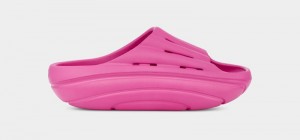 Pink Ugg Foamo Women's Slides | South Africa-9368247