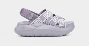 Purple Ugg La Cloud Women's Sandals | South Africa-7081245