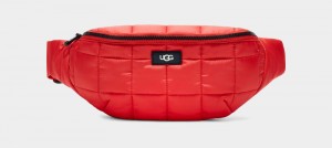 Red Ugg Gibbs Puff Women's Belt Bags | South Africa-9706548