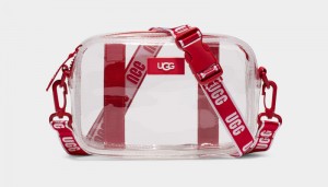 Red Ugg Janey Ii Transparent Women's Belt Bags | South Africa-8043971