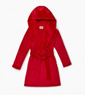 Red Ugg Miranda Fleece Women's Robe | South Africa-3258071