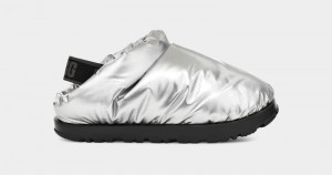 Silver Ugg Spaceslider Women's Slippers | South Africa-6532814