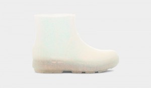 White Ugg Drizlita Glitter Kids' Boots | South Africa-7594128