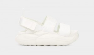 White Ugg La Cloud Sport Women's Sandals | South Africa-1203957