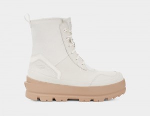 White Ugg The Ugg Lug Women's Boots | South Africa-6410753