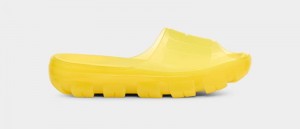 Yellow Ugg Jella Clear Women's Slides | South Africa-4680519