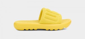 Yellow Ugg Mini Women's Slides | South Africa-6710925