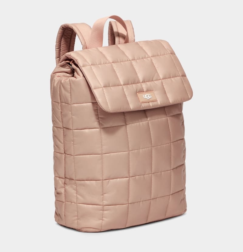 Apricot Ugg Adaya Puff Women's Backpacks | South Africa-5640182