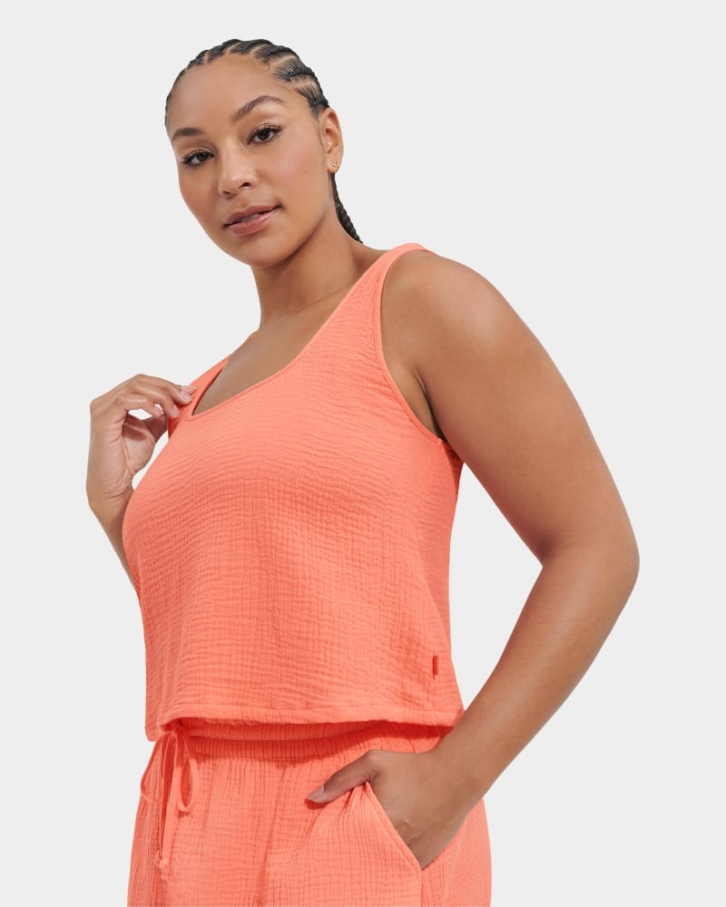 Apricot Ugg Cinthia Women's Tanks | South Africa-9037842