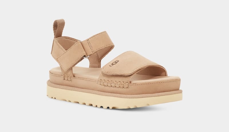 Apricot Ugg Goldenstar Women's Sandals | South Africa-9681247