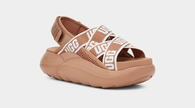 Apricot Ugg La Cloud Women's Sandals | South Africa-6091857