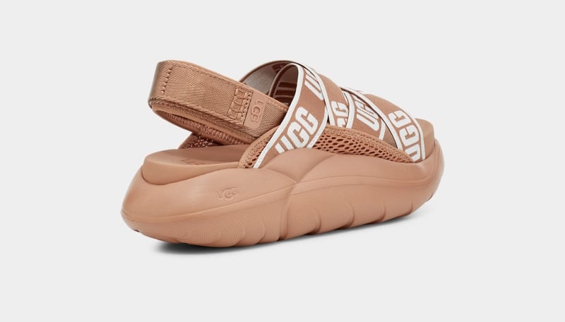 Apricot Ugg La Cloud Women's Sandals | South Africa-6091857