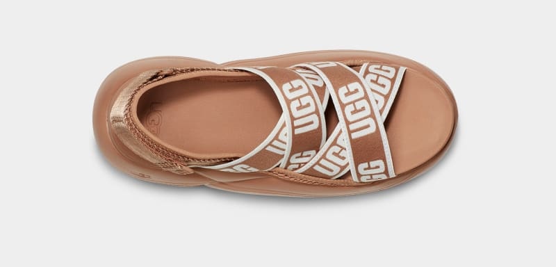 Apricot Ugg La Cloud Women's Sandals | South Africa-6091857